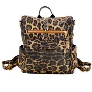 Modern+Chic Brielle convertible bag - Brown Leopard - Unopened